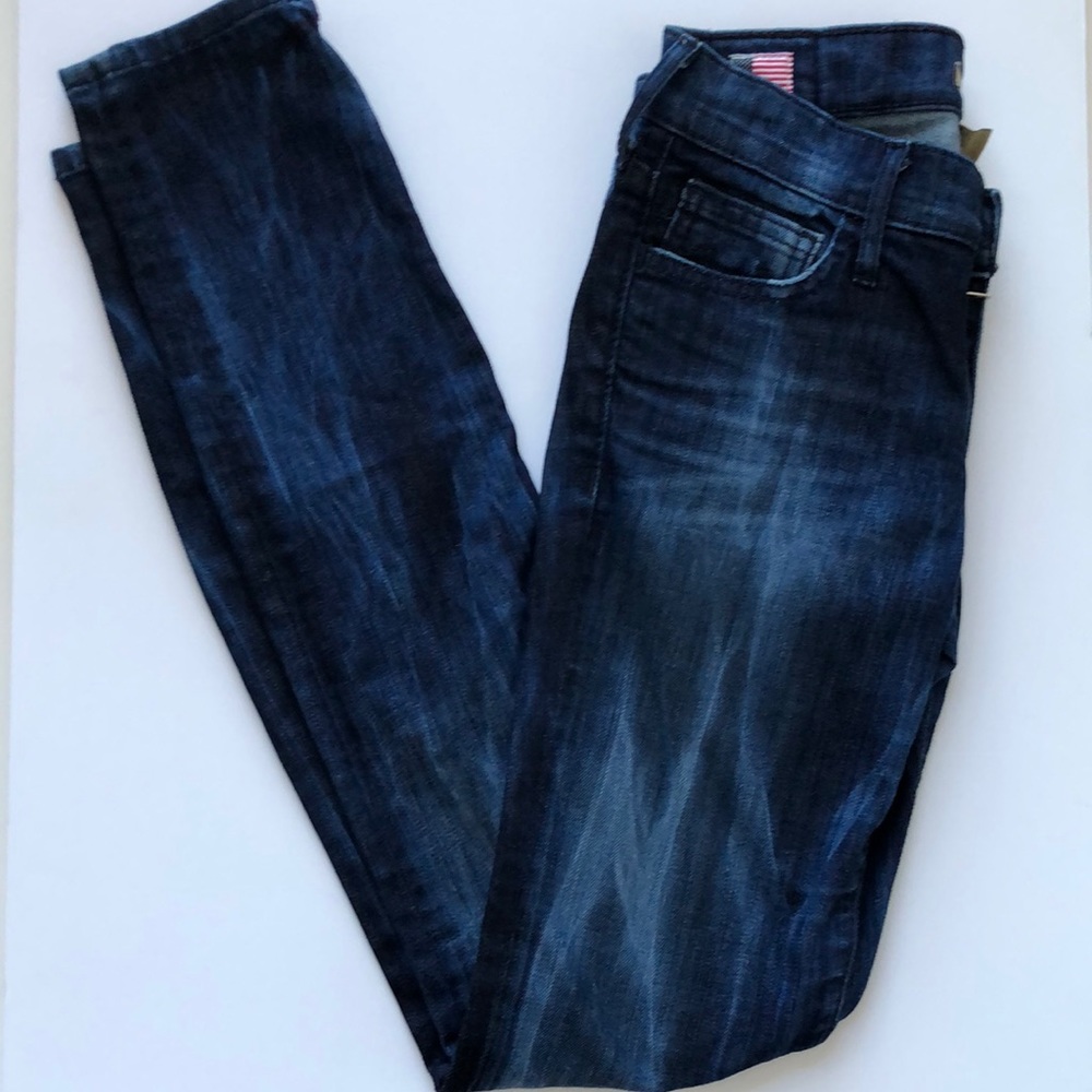 True Religion  Victoria‎ Jeans Mid Rise Skinny Size 24